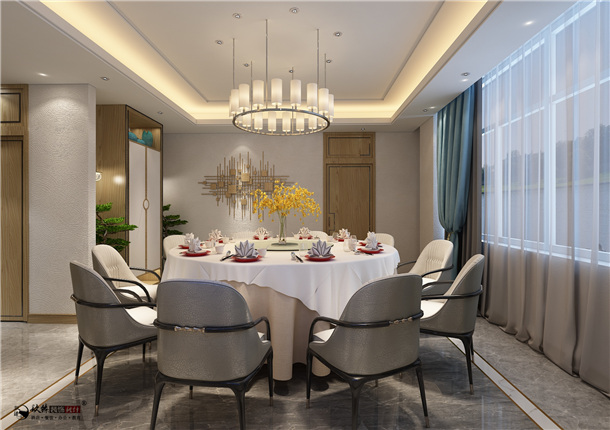 银川餐厅装修|银川餐厅装修设计|镹臻装饰