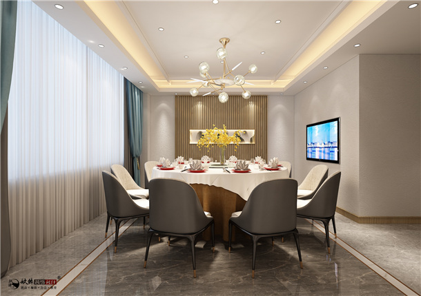 银川餐厅装修|银川餐厅装修设计|镹臻装饰