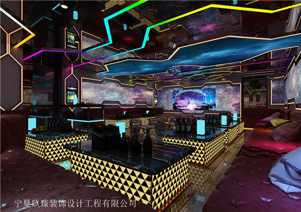 定边KTV装修|定边KTV装修设计|镹臻装饰设计