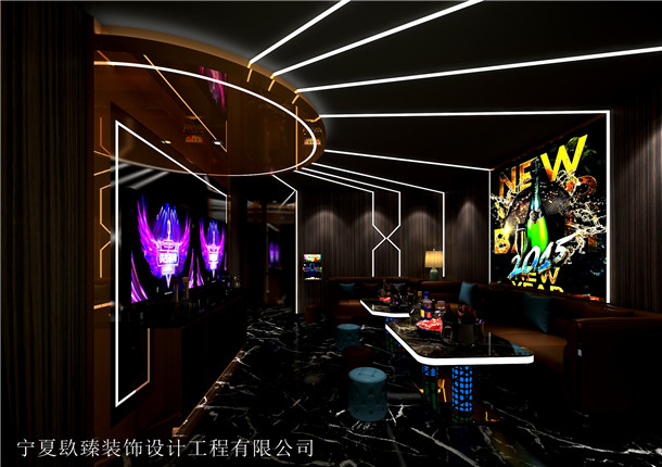 定边KTV装修|定边KTV装修设计|镹臻装饰设计