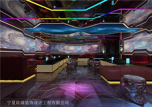 定边KTV装修|定边KTV装修设计|镹臻装饰设计