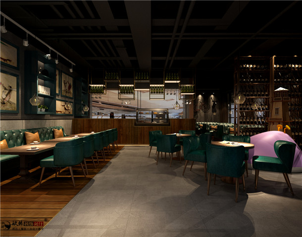 银川西餐厅装修|银川西餐厅装修设计|镹臻装饰