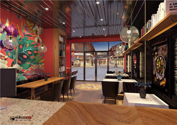银川咖啡厅装修|银川咖啡厅装修设计|镹臻设计