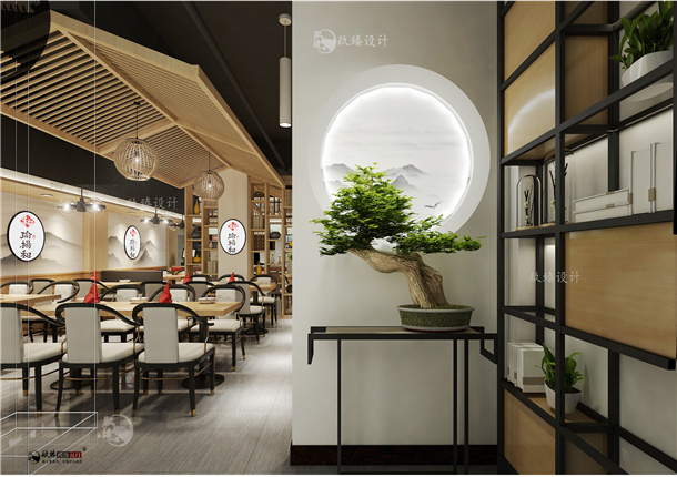 银川餐厅装修|银川餐厅装修设计|镹臻设计
