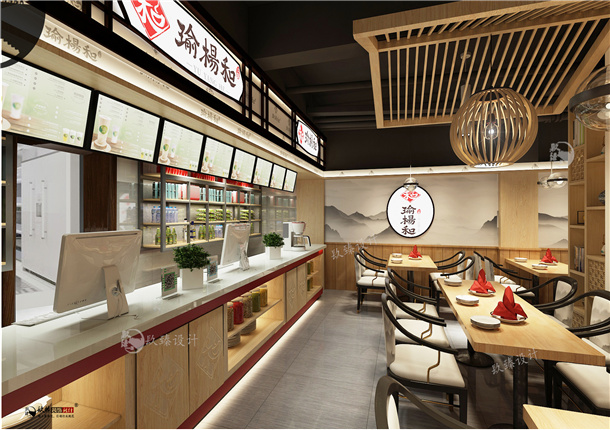 银川餐厅装修|银川餐厅装修设计|镹臻设计