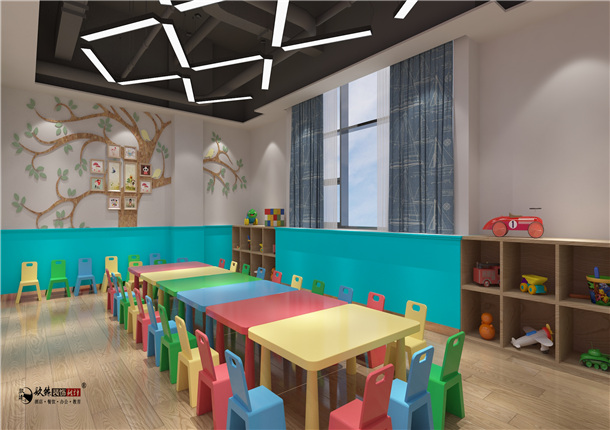 银川培训学校装修|银川培训学校装修设计|镹臻装饰