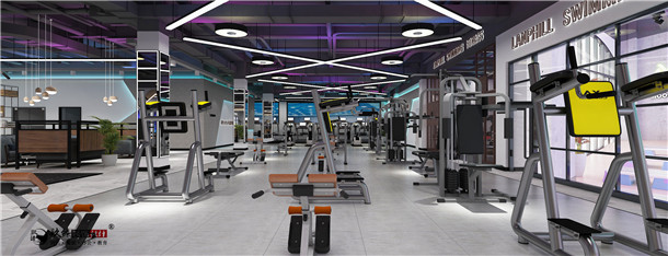 银川健身房装修|银川健身房装修设计|镹臻装饰