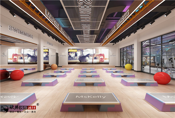 银川健身房装修|银川健身房装修设计|镹臻装饰