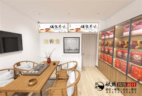 银川餐厅设计效果图|镹臻设计