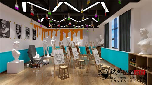 教育中心设计效果图|镹臻设计